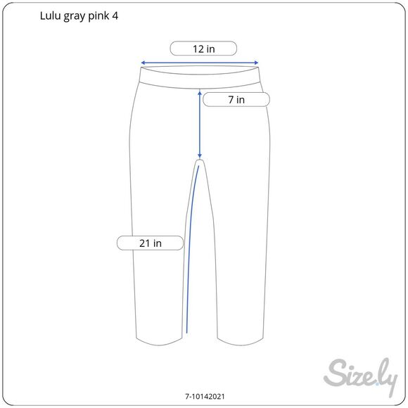 Lululemon Priiti Crop Leggings 4 Heathered Coal Gym Yoga Running - Picture 9 of 9